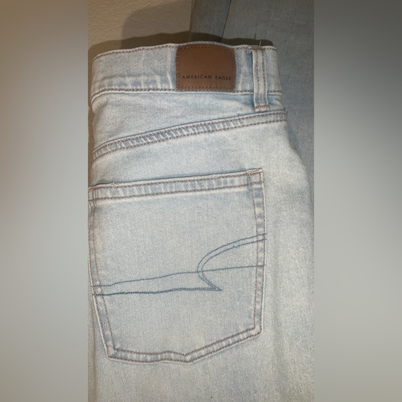 American Eagle Strigid Crossover Baggy Straight Jean (High Rise) Size:12 - Picture 4 of 7